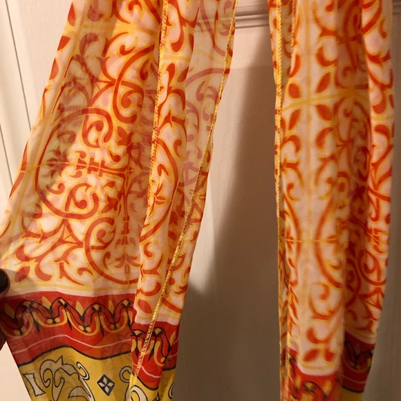 Sophie Original Womens scarf with decorative beaded chain - Picture 3 of 6